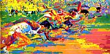 Leroy Neiman Olympic Track painting